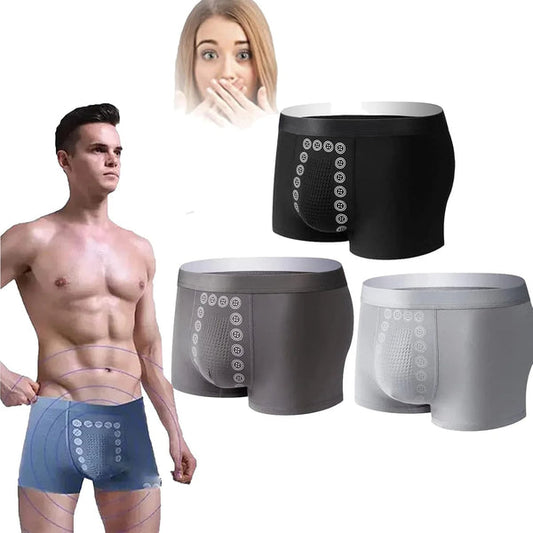 (BUY 1 GET 3 FREE) MAGNAMEN - Magic Magnetic Underwear for Men's Care